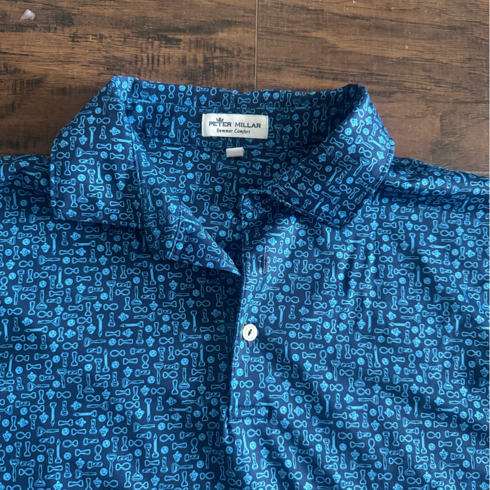 Peter Millar Summer Comfort Cocktail Polo large